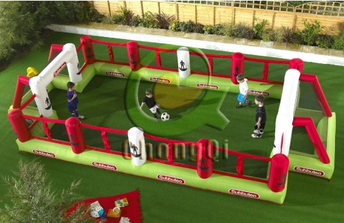 inflatable water soccer field